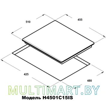 Газовая варочная панель Schtoff H4501C15IS (белый) картинка 4